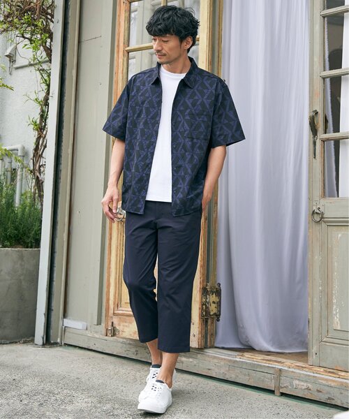 ikka（イッカ）の「【吸水速乾】GOKU 楽 AIR クロップドパンツ（その他パンツ・メンズ・グレー/ブラック/ネイビー/ベージュ・S/M/L/XL）」の9枚目の写真