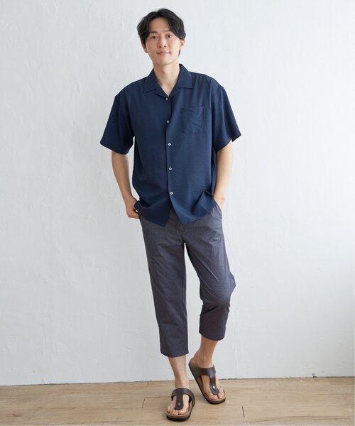 ikka（イッカ）の「【吸水速乾】GOKU 楽 AIR クロップドパンツ（その他パンツ・メンズ・グレー/ブラック/ネイビー/ベージュ・S/M/L/XL）」の17枚目の写真