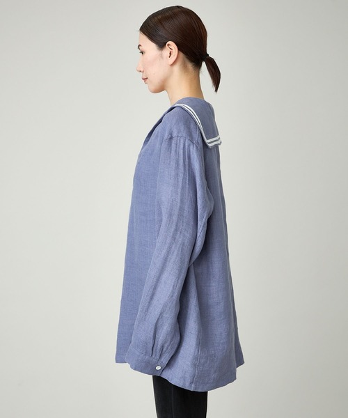 正規品 Curensology 最終値下げ コットンリネンブラウス 中古・古着通販】Curensology (カレンソロジー) レイヤード