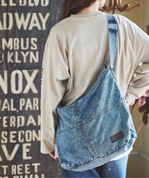 CUBE SUGAR | リメイク風デニムショルダーバッグ(ショルダーバッグ)
