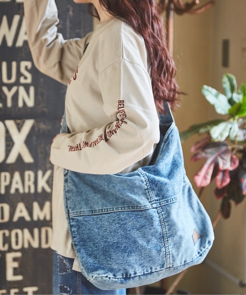 CUBE SUGAR（キューブシュガー）の「リメイク風デニムショルダー