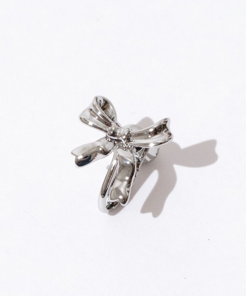 flower（フラワー）の「ラッピングリボンイヤリング（イヤリング・レディース・シルバー/ゴールド・FREE）」の10枚目の写真