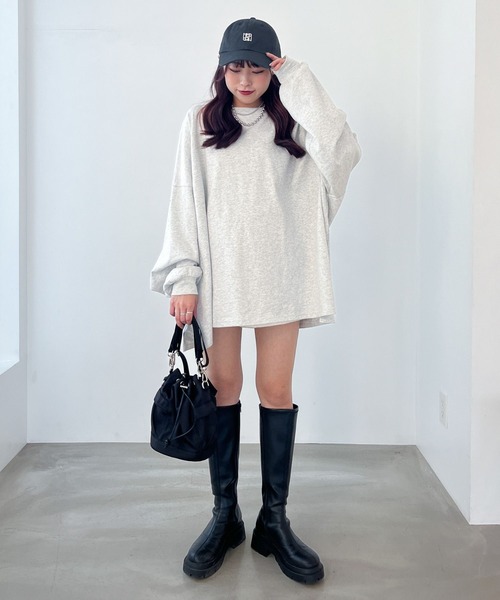Heather（ヘザー）の「刺繍ロゴCAP　135027（キャップ・レディース・ブラック/チャコールグレー/ブラウン・ONE SIZE）」の7枚目の写真
