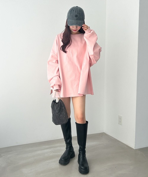 Heather（ヘザー）の「刺繍ロゴCAP　135027（キャップ・レディース・ブラック/チャコールグレー/ブラウン・ONE SIZE）」の11枚目の写真