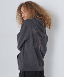 AVIREX | VARSITY LOGO SWEAT PARKA NYC/バーシティーロゴ スウェットパーカー ニューヨーク(パーカー)