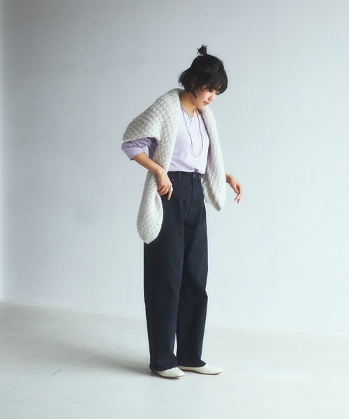 YANUK(ヤヌーク)の「ルーズストレート"JOAN"(デニムパンツ・レディース・ブラック・22inch/23inch/24inch/26inch/27inch/21inch/25inch)」の11枚目の写真