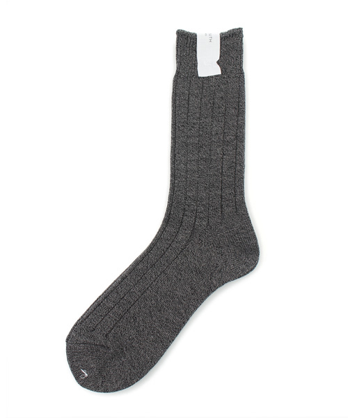 BEAUTY&YOUTH UNITED ARROWS（ビューティーアンドユースユナイテッドアローズ）の「BY シルケット リブソックス ◆（ソックス/靴下・メンズ・ホワイト/ブラック/レッド/ネイビー/その他1・フリー）」の5枚目の写真