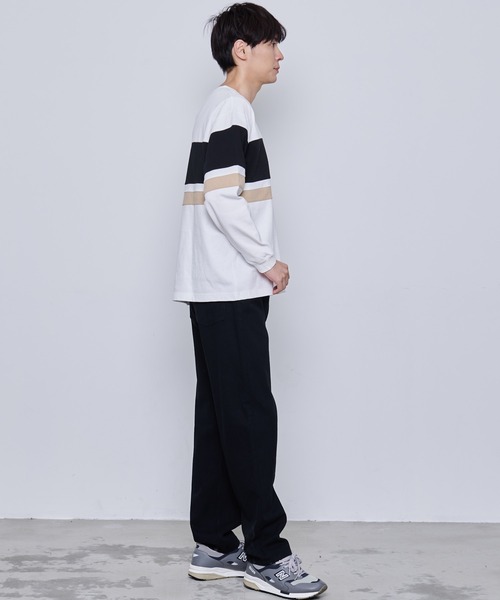 Arnold Palmer（アーノルドパーマー）の「レギュラーフィット チノパンツ（チノパンツ・メンズ・ブラック/ベージュ・M/LL/L）」の14枚目の写真