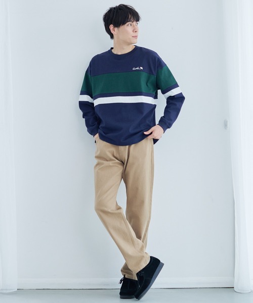 Arnold Palmer（アーノルドパーマー）の「レギュラーフィット チノパンツ（チノパンツ・メンズ・ブラック/ベージュ・M/LL/L）」の4枚目の写真