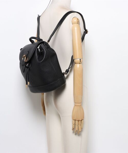 FOSSIL（フォッシル）の「フォッシル リュックサック レディース レザー ブラック iPad Pro 9.7インチ収納可 ZB11090001（バックパック/リュック・レディース・ブラック・FREE）」の8枚目の写真