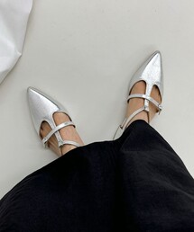 fredy emue | ポインテッドストラップシューズ(パンプス)