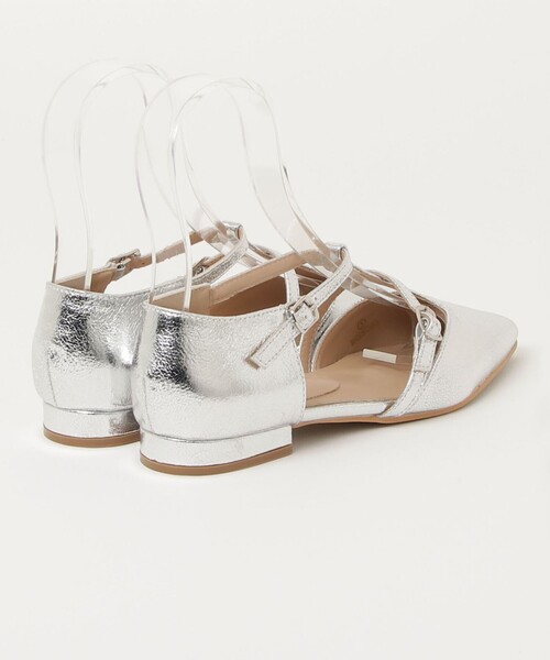 fredy emue(フレディエミュ)の「ポインテッドストラップシューズ(パンプス・レディース・シルバー・L/M/S)」の7枚目の写真