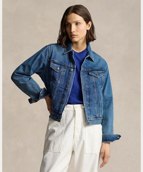 新品タグ付き Polo Ralph Lauren デニムトラッカージャケット M デニム トラッカー ジャケット | ポロ ラルフ ローレン(POLO