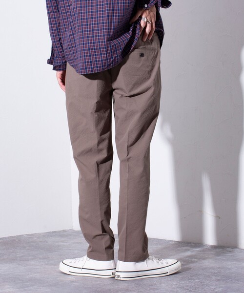 GLOSTER（グロスター）の「【GLOSTER/グロスター】AUTUMN サッカー イージースラックスパンツ ストレッチ/防シワ（スラックス・メンズ・ブラック/ネイビー/モカ・L/M/S）」の22枚目の写真