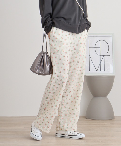 JEMORGAN（ジェーイーモーガン）の「JEMORGAN ワッフル無地ロングパンツ（パック）（その他パンツ・レディース・ピンク/ブルー/杢グレー/ナチュラル・F）」の14枚目の写真