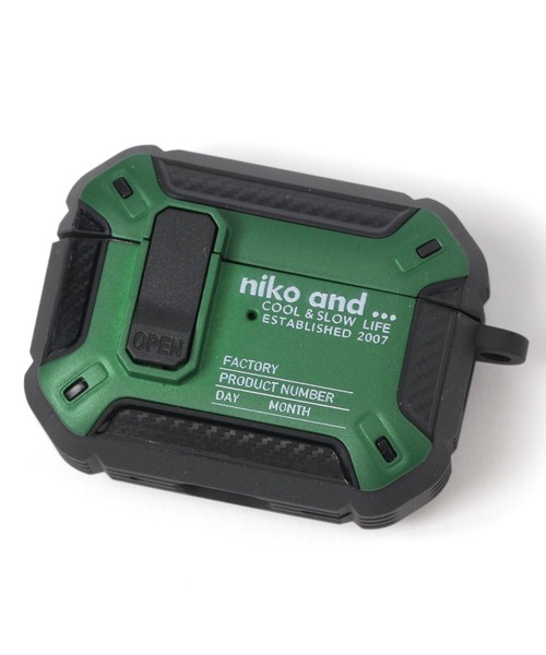 niko and...（ニコアンド）の「オリジナルニコロゴ　AirPods proケース（スマホグッズ・レディース・イエロー/カーキ/ブラック/ライトイエロー/チャコール/グリーン・0）」の9枚目の写真