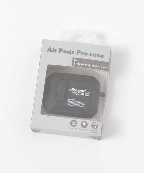 niko and...（ニコアンド）の「オリジナルニコロゴ　AirPods proケース（スマホグッズ・レディース・イエロー/カーキ/ブラック/ライトイエロー/チャコール/グリーン・0）」の8枚目の写真