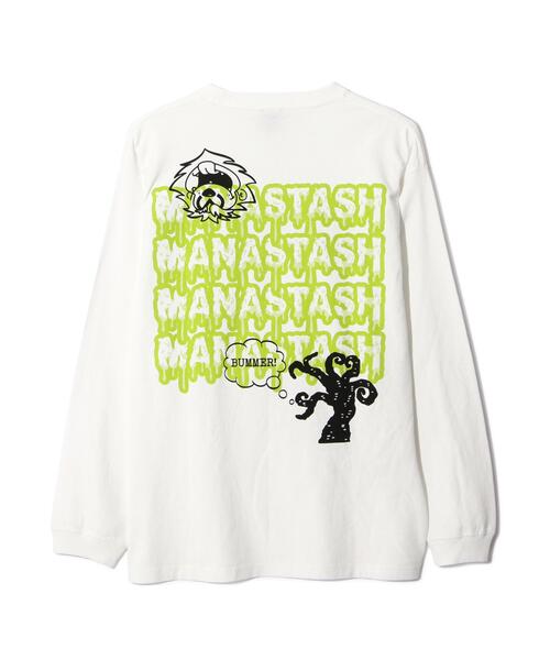 MANASTASH(マナスタッシュ)の「MANASTASH/マナスタッシュ/PUMICE L/S TEE MUSHROOM(Tシャツ/カットソー・メンズ・ブラック/ホワイト/その他・M/S/XL/L)」の12枚目の写真