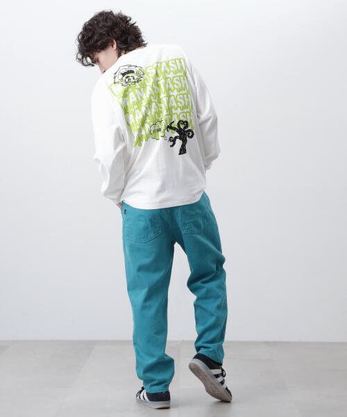 MANASTASH(マナスタッシュ)の「MANASTASH/マナスタッシュ/PUMICE L/S TEE MUSHROOM(Tシャツ/カットソー・メンズ・ブラック/ホワイト/その他・M/S/XL/L)」の15枚目の写真