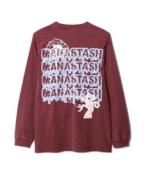 MANASTASH(マナスタッシュ)の「MANASTASH/マナスタッシュ/PUMICE L/S TEE MUSHROOM(Tシャツ/カットソー・メンズ・ブラック/ホワイト/その他・M/S/XL/L)」の17枚目の写真