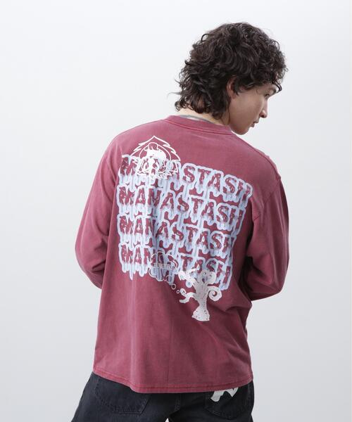 MANASTASH(マナスタッシュ)の「MANASTASH/マナスタッシュ/PUMICE L/S TEE MUSHROOM(Tシャツ/カットソー・メンズ・ブラック/ホワイト/その他・M/S/XL/L)」の19枚目の写真