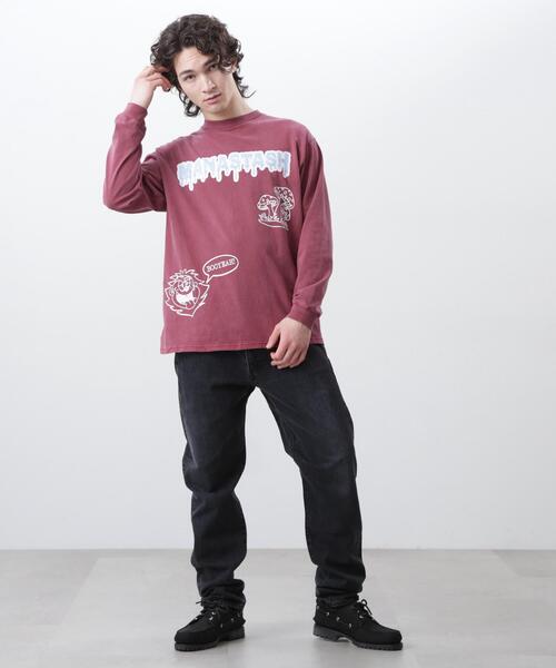 MANASTASH(マナスタッシュ)の「MANASTASH/マナスタッシュ/PUMICE L/S TEE MUSHROOM(Tシャツ/カットソー・メンズ・ブラック/ホワイト/その他・M/S/XL/L)」の20枚目の写真