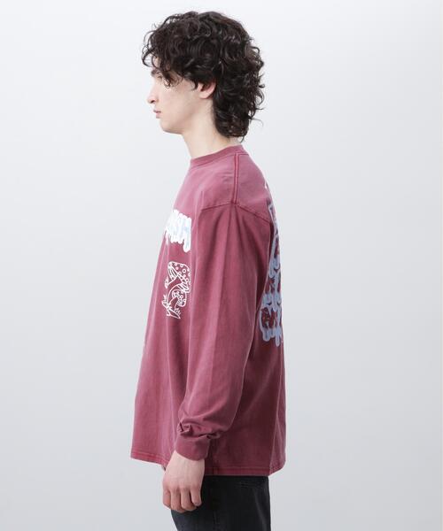 MANASTASH(マナスタッシュ)の「MANASTASH/マナスタッシュ/PUMICE L/S TEE MUSHROOM(Tシャツ/カットソー・メンズ・ブラック/ホワイト/その他・M/S/XL/L)」の21枚目の写真