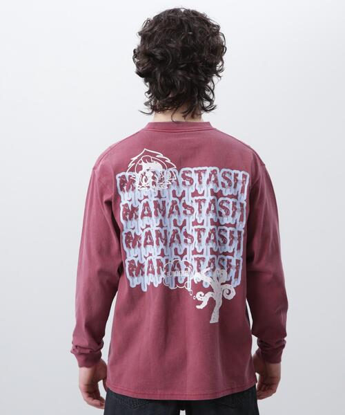 MANASTASH(マナスタッシュ)の「MANASTASH/マナスタッシュ/PUMICE L/S TEE MUSHROOM(Tシャツ/カットソー・メンズ・ブラック/ホワイト/その他・M/S/XL/L)」の22枚目の写真