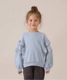 Lycee mine | 【毛玉バイバイ裏毛】【どちらが前でもOK!】フリルスウェット(スウェット)