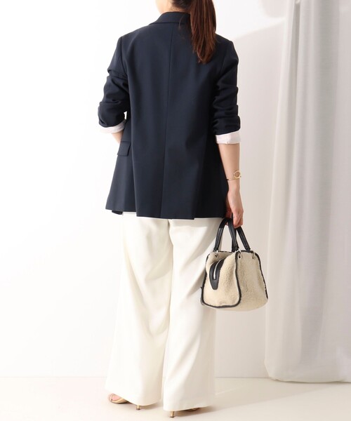 marco masi（マルコマージ）の「【MARCO MASI/ マルコマージ】エコファースクエアバッグ made in Italy（ボストンバッグ・レディース・オフホワイト・FREE）」の7枚目の写真