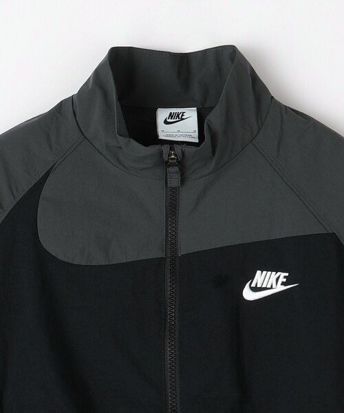 NIKE(ナイキ)の「<NIKE>ジュニア ウーブン フルジップ ジャケット / キッズ 130cm-160cm(ブルゾン・キッズ・ブラック/グレー・130cm/160cm/150cm/140cm)」の4枚目の写真