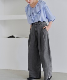titivate（ティティベイト）の「ツータックデニムパンツ（デニムパンツ）」
