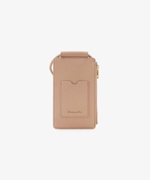 Afternoon Tea（アフタヌーンティー）の「スマホショルダーバッグ（ショルダーバッグ・レディース・ベージュ/グリーン・ONE SIZE）」の3枚目の写真