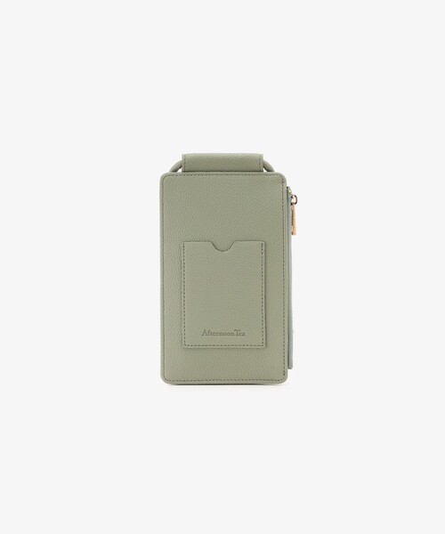 Afternoon Tea（アフタヌーンティー）の「スマホショルダーバッグ（ショルダーバッグ・レディース・ベージュ/グリーン・ONE SIZE）」の9枚目の写真