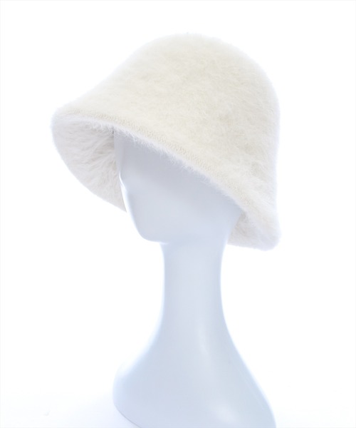 clear（クリア）の「ファーバケットハット [秋冬のマストアイテム]≪再入荷≫（ハット・レディース・アイボリー/ブラック/ベージュ・F）」の2枚目の写真