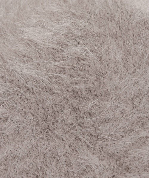 clear（クリア）の「ファーバケットハット [秋冬のマストアイテム]≪再入荷≫（ハット・レディース・アイボリー/ブラック/ベージュ・F）」の6枚目の写真