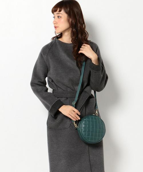 Another Edition(アナザーエディション)の「Maison Vincentラウンドショルダーバッグ/BCMAISON/V RND SHLD◆(ショルダーバッグ・レディース・ケリー/ネイビー・フリー)」の10枚目の写真