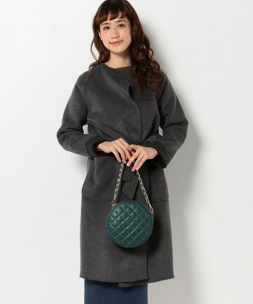 Another Edition(アナザーエディション)の「Maison Vincentラウンドショルダーバッグ/BCMAISON/V RND SHLD◆(ショルダーバッグ・レディース・ケリー/ネイビー・フリー)」の11枚目の写真