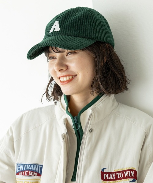 niko and...（ニコアンド）の「オリジナルアソートイニシャルキャップ（キャップ・レディース・ブラック/チャコール/グリーン/オフホワイト・FREE）」の4枚目の写真