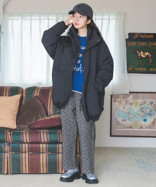 niko and...（ニコアンド）の「オリジナルアソートイニシャルキャップ（キャップ・レディース・ブラック/チャコール/グリーン/オフホワイト・FREE）」の7枚目の写真