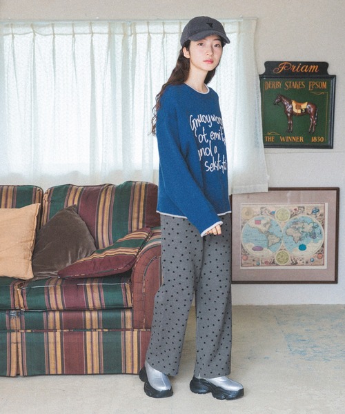 niko and...（ニコアンド）の「オリジナルアソートイニシャルキャップ（キャップ・レディース・ブラック/チャコール/グリーン/オフホワイト・FREE）」の6枚目の写真