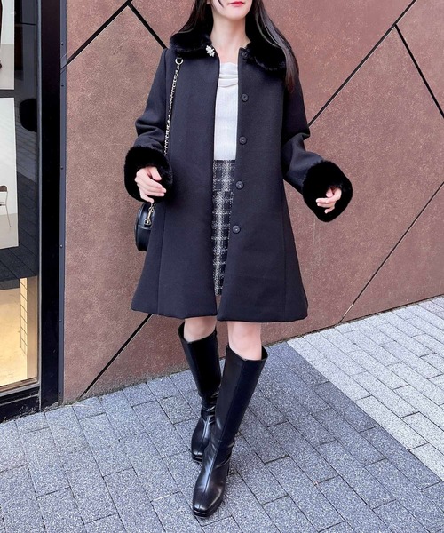 INGNI（イング）の「ヒールロングブーツ（ブーツ・レディース・ブラック・M/L）」の6枚目の写真