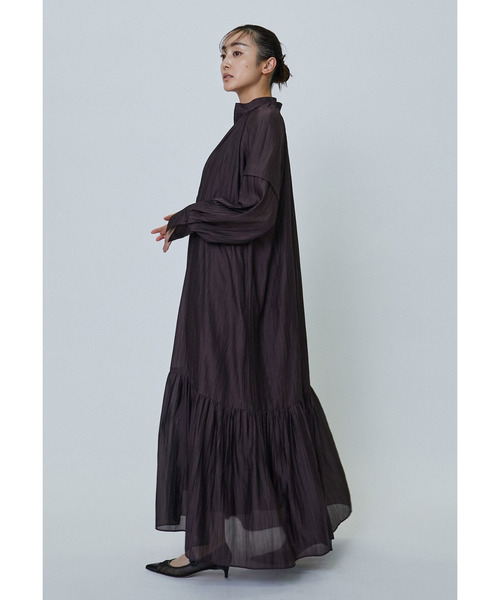 1er Arrondissementサテンロングワンピース　ロングスカーフ 1er Arrondissement（プルミエアロンディスモン）の「ワッシャー