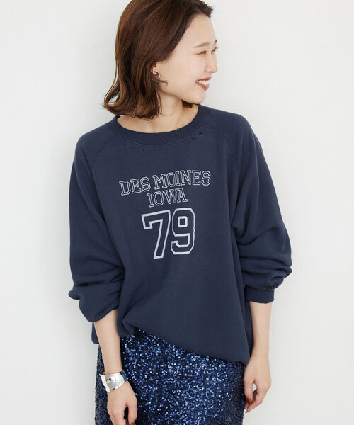 Collegiate Pacific SLOBE別注 ダメージスウェット Collegiate Pacific（カレッジエイトパシフィック）の