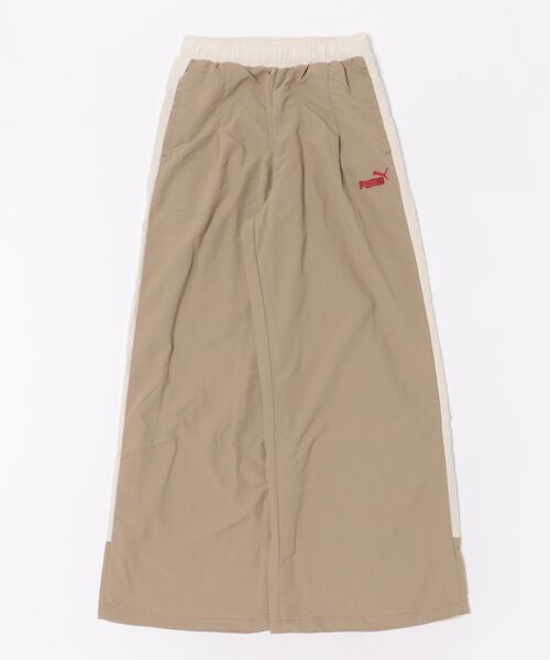 PUMA(プーマ)の「《PUMA》CORE HERITAGE ウーブン ラインド トラックパンツ(その他パンツ・レディース・ブラック/ブラウン系・M/S/XL/L)」の2枚目の写真