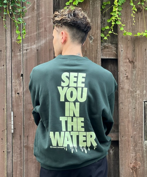 MAGIC NUMBER（マジック ナンバー）の「【MAGIC NUMBER】SEE YOU IN THE WATER CREW SWEAT "HALLOWEEN EDITION" シーユーインザウォータークルースウェットハロウィンエディション（スウェット・メンズ・グレー/イエロー/グリーン/ブラック・M/XL/L）」の21枚目の写真