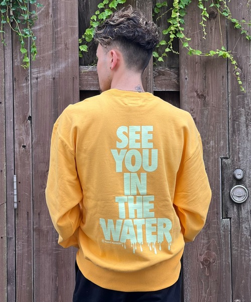 MAGIC NUMBER（マジック ナンバー）の「【MAGIC NUMBER】SEE YOU IN THE WATER CREW SWEAT "HALLOWEEN EDITION" シーユーインザウォータークルースウェットハロウィンエディション（スウェット・メンズ・グレー/イエロー/グリーン/ブラック・M/XL/L）」の22枚目の写真