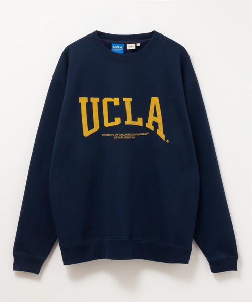 Mac-House(マックハウス)の「【限定展開】GOOD CREWxUCLAコラボスウェット(スウェット・メンズ・ホワイト/ネイビー・XL/L/M)」の5枚目の写真