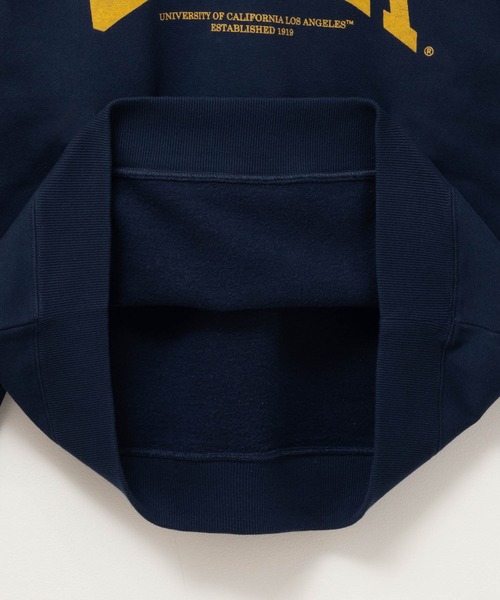 Mac-House(マックハウス)の「【限定展開】GOOD CREWxUCLAコラボスウェット(スウェット・メンズ・ホワイト/ネイビー・XL/L/M)」の8枚目の写真