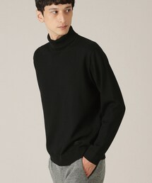 ◆【アンチピリング】タートルネック ニット